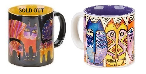 Laurel Burch mugs